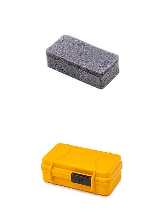 Patola Case Rígido MP0004 Amarelo Com Espuma