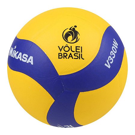 Bola de Futevôlei FT-5 Amarela e Preta Mikasa - Bola de Polo