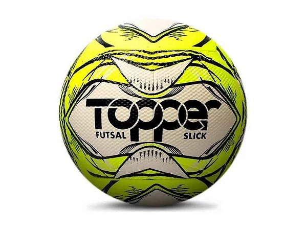 Bola De Futebol Society Slick 2020 Topper Cor Amarelo Neon/Preto