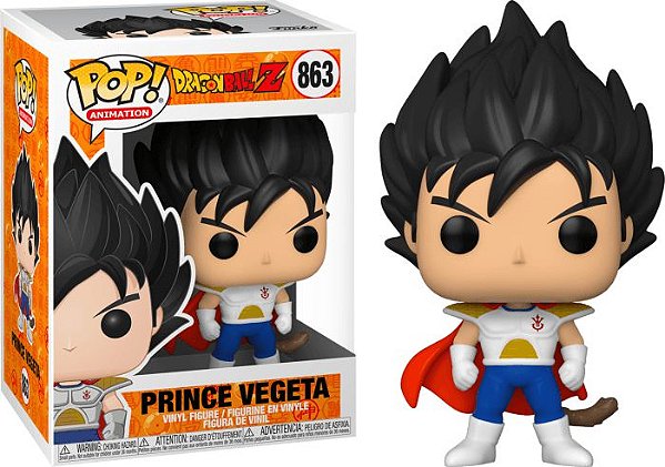 FIGURA DE AÇÃO VEGETA ( Preta ou Branca) - DRAGON BALL