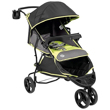 Carrinho De Bebê (Até 15 Kg) Tutti Baby Evo Preto e Verde