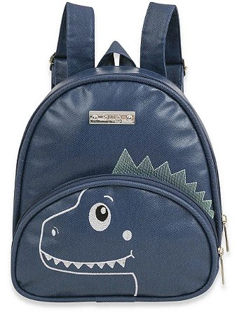 Mochila Fun Dinossauro Azul - Hug