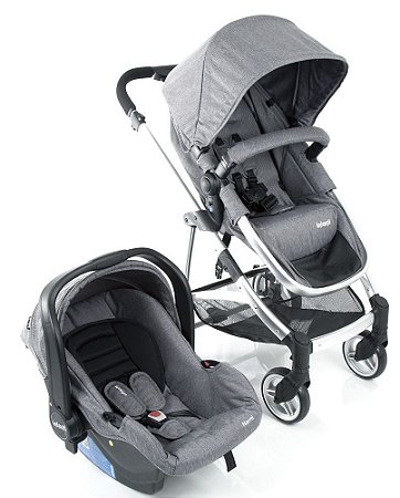 Travel System Epic Lite Duo Grey Steel - Infanti