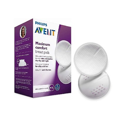 Kit Absorvente Descartável Para Seios Philips Avent 2 Cx