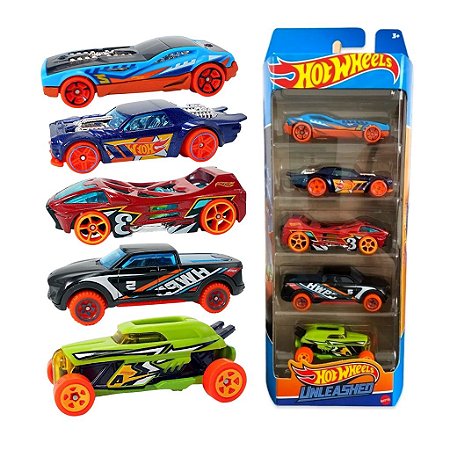 Carrinhos Hot Wheels Sortidos com 6 Unidades - Mattel - Alves Baby