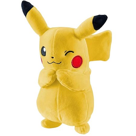 Boneco Pelúcia Pokémon Pikachu - Sunny Brinquedos