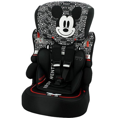 Cadeira Auto Kalle Mickey Mouse Preto - Disney - Team Tex