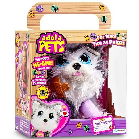 Cachorrinho Ozzy Adota Pets com Acessórios - MultiKids