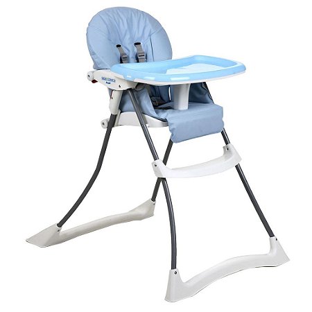 Cadeira De Alimentação Papa E Soneca Baby Blue - Burigotto