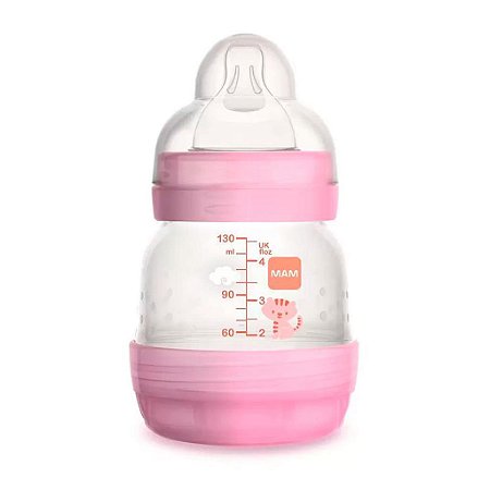 Mamadeira Easy Start 130ml Rosa (0M) - MAM