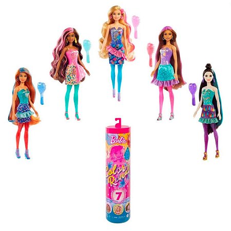 Boneca Barbie Surpresa Color Festa Do Confetti - Mattel
