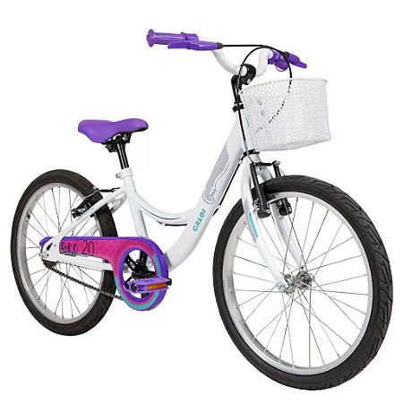 Bicicleta Infantil Ceci Branca Aro 20 - Caloi