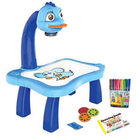 Mesa Infantil Projetora Play&Learn Azul - Multikids Baby