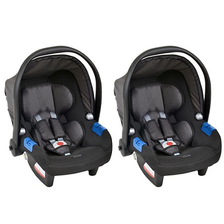 Bebê Conforto Touring X 2 unidades  - Dark Grey - Burigotto