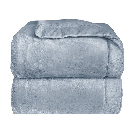 Cobertor Plush Cosy Azul - Laço Bebê