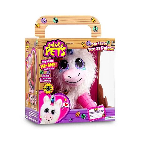 Pelúcia Adota Pets Dreamy com Acessórios - Multikids