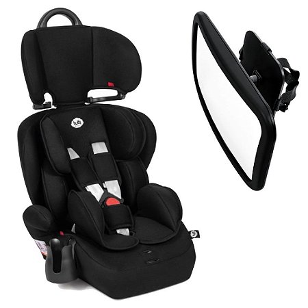 Kit Cadeira p/ Auto com Espelho Retrovisor p/ Banco Traseiro - Alves Baby