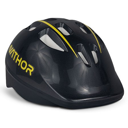 Capacete de Proteção Infantil Preto - Nathor