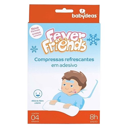 Fever Friends Compressa Refrescante em Adesivo - BabyDeas