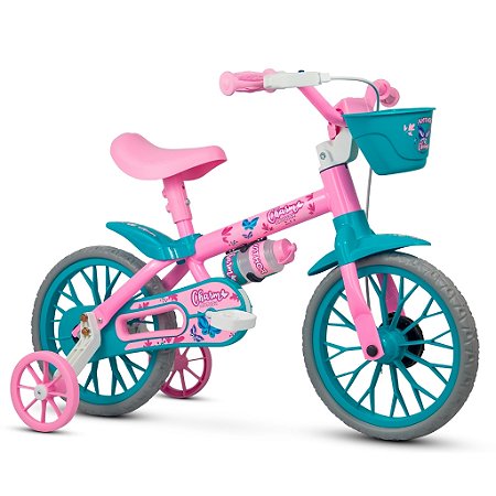 Bicicleta Infantil Aro 12 com Rodinhas Charm - Nathor