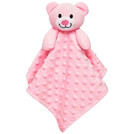 Naninha de Bebê Algodão Doce Ursinho Rosa - Buba