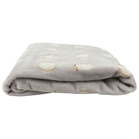 Cobertor Luxo Ovelha Cinza - Laço Bebê