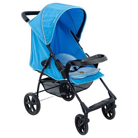 Carrinho de Bebê Romano Azul (0 a 15kg) - Galzerano