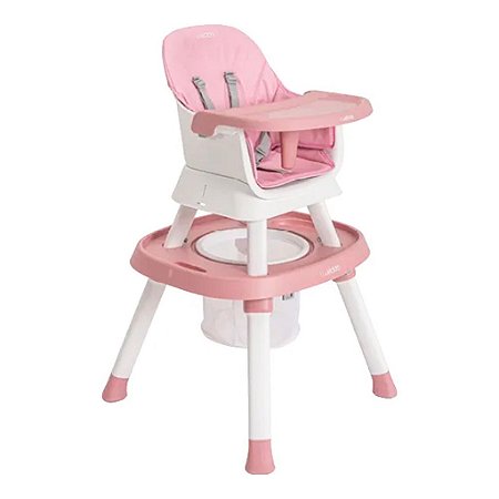 Cadeira de Alimentação Vanilla 12 em 1 Rosa - Kiddo