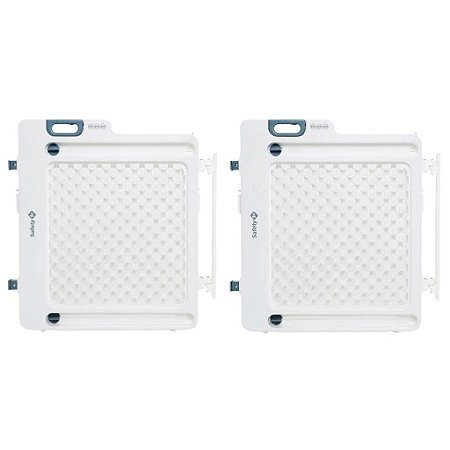 Kit 2 Grades de Porta Stop Gate White - Safety 1st