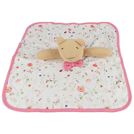 Naninha Ursinho Blossom Rosa Blush - Hug