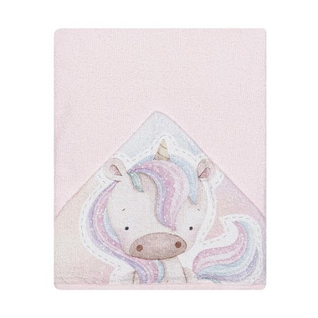 Toalha De Banho Felpuda Amiguinhos Unicórnio Rosa- Papi Mami