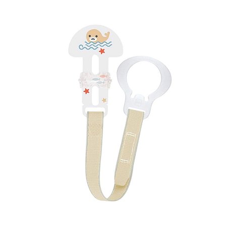 Prendedor de Chupeta Clip Foca Neutro - MAM