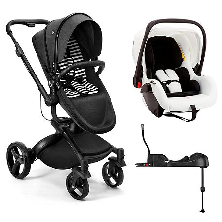 Carrinho de Passeio Candy X  c/ Bebê Conforto e Base Isofix