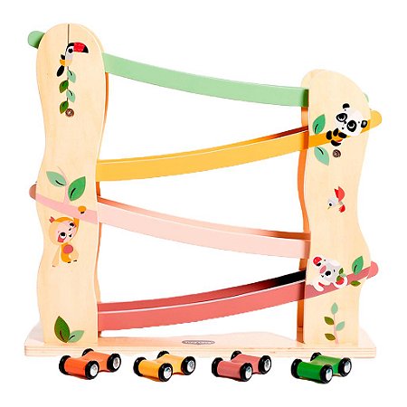 Torre de Carros Infantil de Madeira Boho Chic - Tiny Love