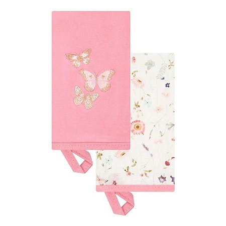 Kit 2 Babinhas Blossom Rosa Blush - Hug