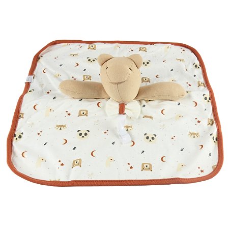 Naninha Urso Minimalista Terracota - Hug