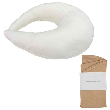 Almofada de Amamentação Yogi Moon e Capa Nude - Yogi Baby