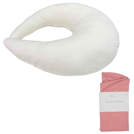 Almofada de Amamentação  Moon e Capa Pink-a-boo - Yogi Baby