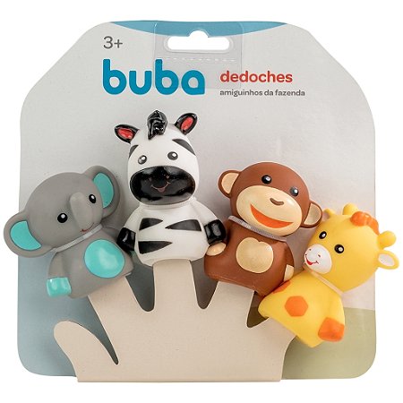 Dedoches Buba Amiguinhos da Selva +3M