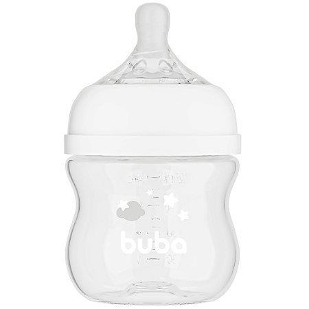 Mamadeira Buba Easy Flow Nuvem Branca 120ml