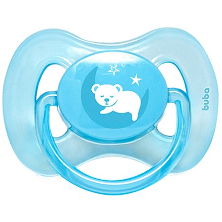 Chupeta Buba Comfort Tam. 2 Ursinho Azul (+6 meses)