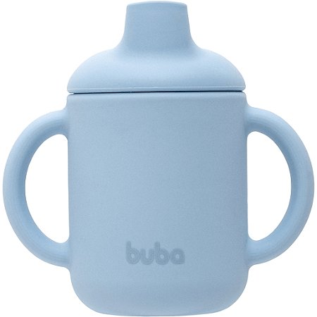 Copo de Transição Buba em Silicone Azul (+6 m)