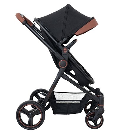 Carrinho De Bebê Moisés Galzerano Ivy Preto