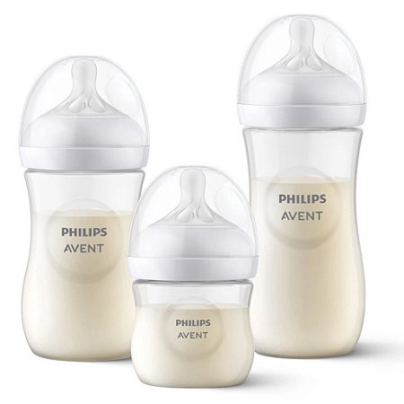 Kit Mamadeiras Pétala Philips Avent 3.0 125ml, 260ml e 330ml