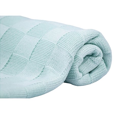 Manta Infantil Sanches Baby Verde Liso