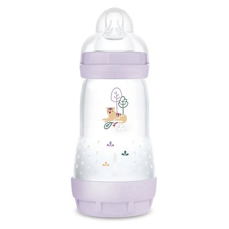 Mamadeira Easy Start MAM 260ml (2m+) Lilás Gatinho
