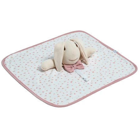 Naninha Hug Coelhinho Lovely Day Rosa Antigo