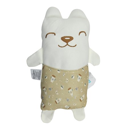 Naninha Hug Agarradinho Urso Be Brave Marrom Café