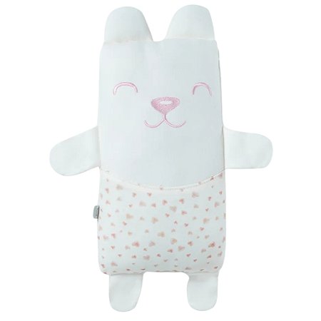 Naninha Agarradinho Hug Urso Lovely Day Rosa Antigo