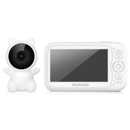 Babá Eletrônica Multikids Peek-a-Boo Dual Monitor e App